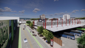 Depaul Chaddick Institute Rendering of what Chicago's Intercity bus station could look like after renovation and refresh